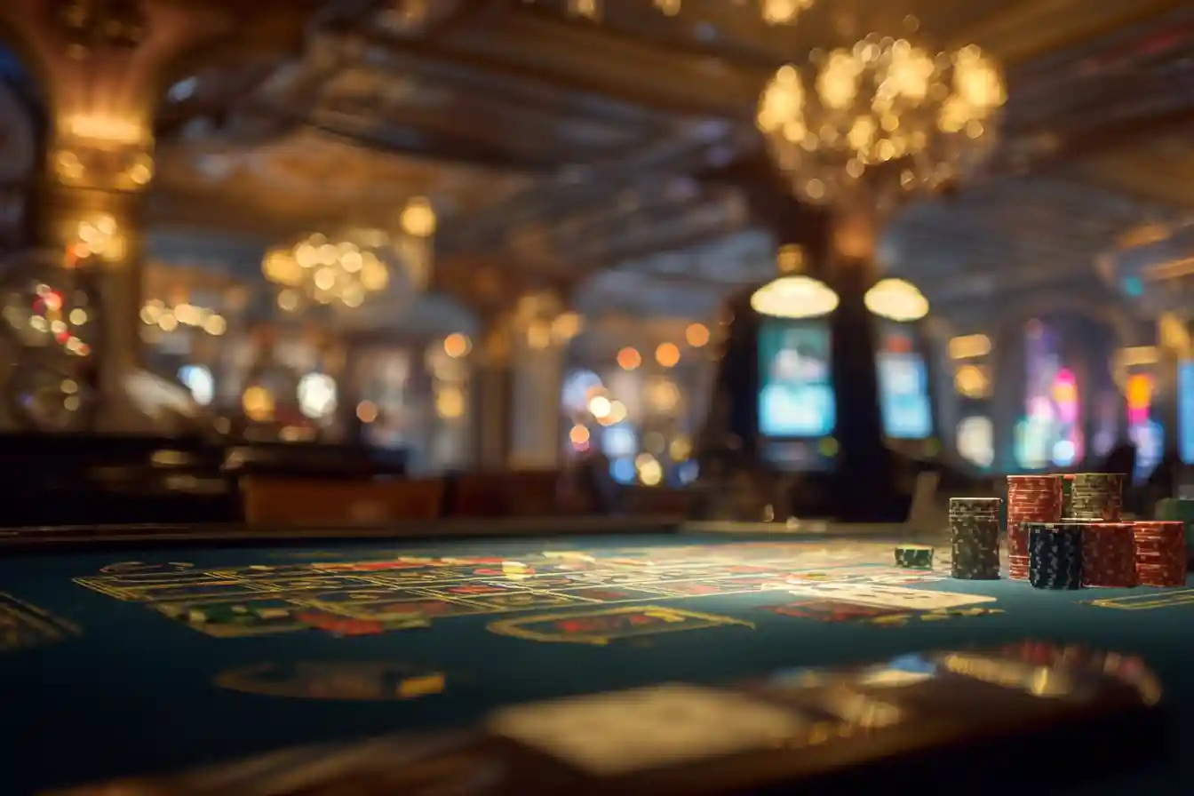 Free casino slots gameplay on screen